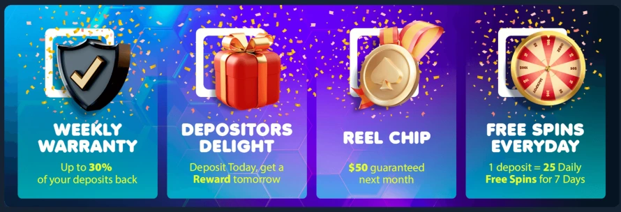 Bonus program from Digits 7 Casino